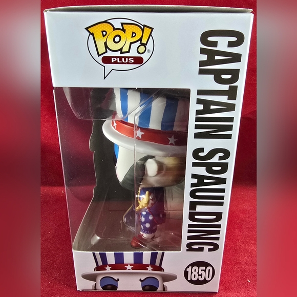 Captain Spaulding funko # 1850 (nib) With Pop Protector - Picture 5 of 7